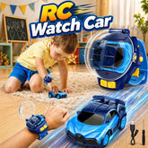 Mini Watch Remote Control Car Toy – Wearable RC Watch with Built-In Light & USB Charging | Kids Gift for Boys & Girls