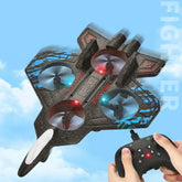RC Combat Aircraft Drone – Remote Control Flying Jet Toy for Kids | High-Speed Indoor & Outdoor RC Plane (Ages 6+)