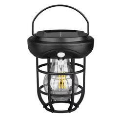 Motion Sensor Solar Outdoor Night Light – Auto-Activate Security Lamp for Garden, Pathway & Entrance | Eco-Friendly Solar Powered Metal Light (Black)