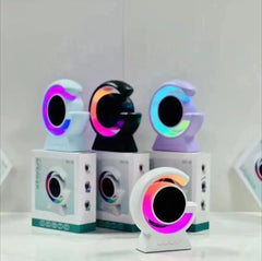 Touch Lamp Wireless Speaker – RGB Lighting, Voice Control, Bluetooth 5.3 | 5W | Purple