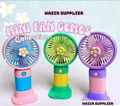 Mini Rechargeable Handheld Fan – USB Portable Cooling Fan for Home, Office & Travel | Multicolor