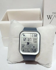 Waterproof Digital LED Watch | Square Face Astronaut Design | Date Display | Rubber Strap | Unisex Sport Watch Pakistan