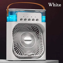Portable Air Humidifier Fan 20W | White | Cool Mist Ultrasonic Humidifier for Home & Office