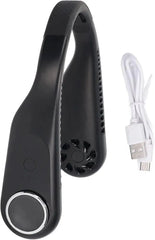 U-Shaped Neck Fan – Hands-Free Portable Cooling Fan for Men & Women | Foldable Wearable Fan