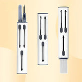 4-in-1 Earphone Cleaning Pen with Soft Bristle Brush – ABS Plastic | Cleans Earbuds, AirPods, Phones, Laptops & Cameras