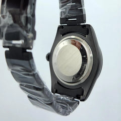 Men's Automatic Watch | Black PVD Stainless Steel | Open Heart White Dial | Screw-Down Crown | Pakistan