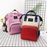 Premium Baby Diaper Bag Backpack | Multi-Pocket | Water-Resistant | Mom & Dad Travel Bag | Random Color