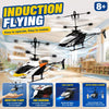 Electric Helicopter for Kids (Ages 1–10) with Smart Induction Watch – USB Rechargeable