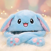 GlowBunny LED Plush Hat | Multicolor Light-Up Bunny Ears Hat | Soft Plush | Kids Party & Costume Accessory