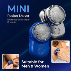 Mini Portable Electric Shaver — Rechargeable Honeycomb Blade | Wet & Dry | Unisex