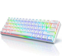 61-Key RGB Mechanical Keyboard | Tri-Mode Bluetooth, 2.4GHz & Wired