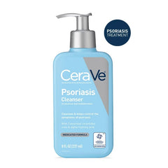CeraVe Psoriasis Cleanser 237ml – 2% Salicylic Acid, Ceramides & Urea | Psoriasis-Prone & Dry Skin