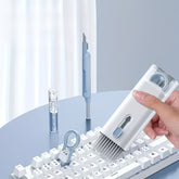 7-in-1 Multi-Purpose Electronics Cleaning Brush – Soft Bristles, ABS Plastic | Cleans Keyboards, Phones, Earbuds, Laptops & More