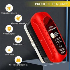 Glass Cleaning Board | Oil Film Remover & Protective Glass Care Tool
