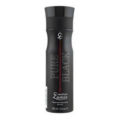 Creation Lamis Pure Black Fragranced Body Spray for Men | 200ml