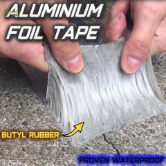 Aluminum Foil Waterproof Tape – Butyl Rubber Leak Repair Tape