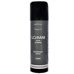 Lomani Pour Homme Deodorant Spray | Long-Lasting Fresh & Woody Fragrance