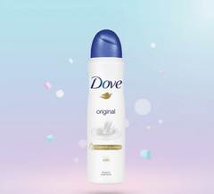 Dove Original Anti-Perspirant Deodorant Spray 150ml | 48H Protection & Moisturizing Care