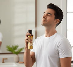 Wild Stone CODE Body Perfume for Men | Titanium & Gold | Long-Lasting Fragrance