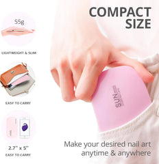 SUNmini UV/LED Nail Lamp – Fast Gel Curing Portable Nail Dryer | Home & Travel