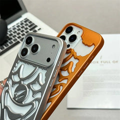 Armor Grip Shockproof iPhone Case | 3D Skeleton Frame & Built-In Grip