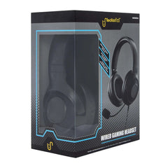 Unlocked Wired Gaming Headset – Enhanced Stereo Sound, Extra-Padded Comfort & Adjustable Mic | PC, Console & Smartphone Compatible