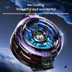 Memo Magnetic Cooler Fan CX08 & CX08 Pro – USB-Powered Smartphone Cooling Fan | Magnetic + Clip Mount | Gaming Phone Cooler