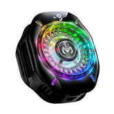 Memo CX10 Magnetic Mobile Cooling Fan with RGB Lighting – Fast Freeze Cooling | Magnetic + Clip Mount | Gaming Phone Cooler