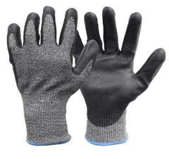 CHIEF Anti-Cut Safety Gloves – Black Palm Grip | Cut-Resistant Work Gloves