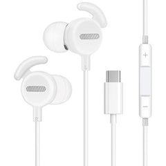 Faster F-9T Type-C Wired In-Ear Earphones – Real Sound Quality | USB-C Plug & Play | Compatible with All Type-C Devices