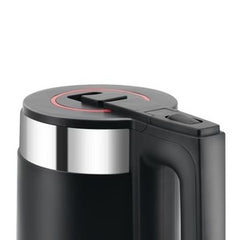 SleekHeat Electric Kettle | Matte Black Stainless Steel | Precision Pour Spout | Cordless Fast Boil
