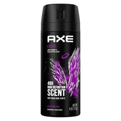 AXE Excite 48H Deodorant Body Spray 150ml | Aluminum-Free Coconut & Black Pepper