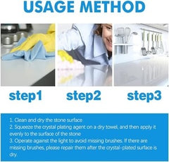 Stone Stain Remover Cleaner – Powerful Gel Formula for Marble, Granite & Natural Stone