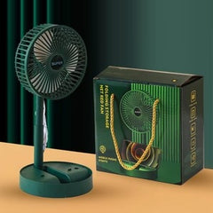 Folding Storage Net Red Fan