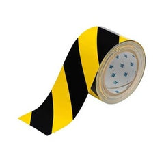 Striped Safety Warning Tape | Diagonal Hazard Stripes | Red/White, Black/White & Yellow/Black | Industrial & Workplace Safety