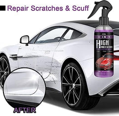 3-in-1 Ceramic Car Coating Spray | Clean, Polish & Protect in One Step