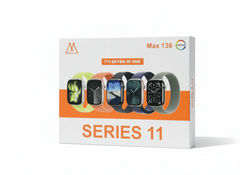 Maixinn Max 136 Series 11 Smart Watch | AMOLED Display & 7+1 Multifunctions