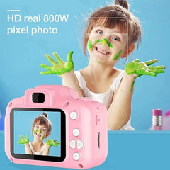 Kids Digital Camera X2 | 8MP 1080P HD | 2.0" TFT Screen | 100° Wide-Angle Lens | Gift for Boys & Girls Ages 5+