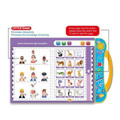 Interactive Phonetics Learning Book for Kids – Touch & Learn Educational Toy with Built-In Sound | Early Learning for Toddlers