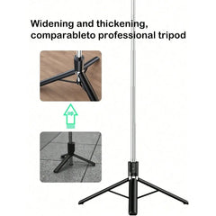 2-in-1 Bluetooth Selfie Stick with Tripod Stand | 360° Rotation | Wireless Remote Shutter