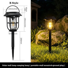 Motion Sensor Solar Outdoor Night Light – Auto-Activate Security Lamp for Garden, Pathway & Entrance | Eco-Friendly Solar Powered Metal Light (Black)