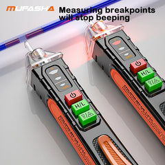 MUFASHA Non-Contact Voltage Detector | Smart AC Voltage Tester Pen | 12–1000V Breakpoint Finder