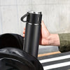 Premium 4-Piece Stainless Steel Vacuum Flask Set | Hot 12 Hrs & Cold 24 Hrs | Leak-Proof Drinkware 2026