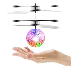 Mini Induction Flying Ball with Multicolor LED Lights – Motion Sensor Magic Orb Toy for Kids Ages 1–12
