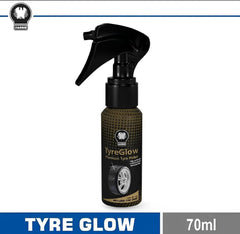 Car Care Spray Pack of 3 – Engine Cleaner, Dashboard Polish & Tire Glow | Wax Formula