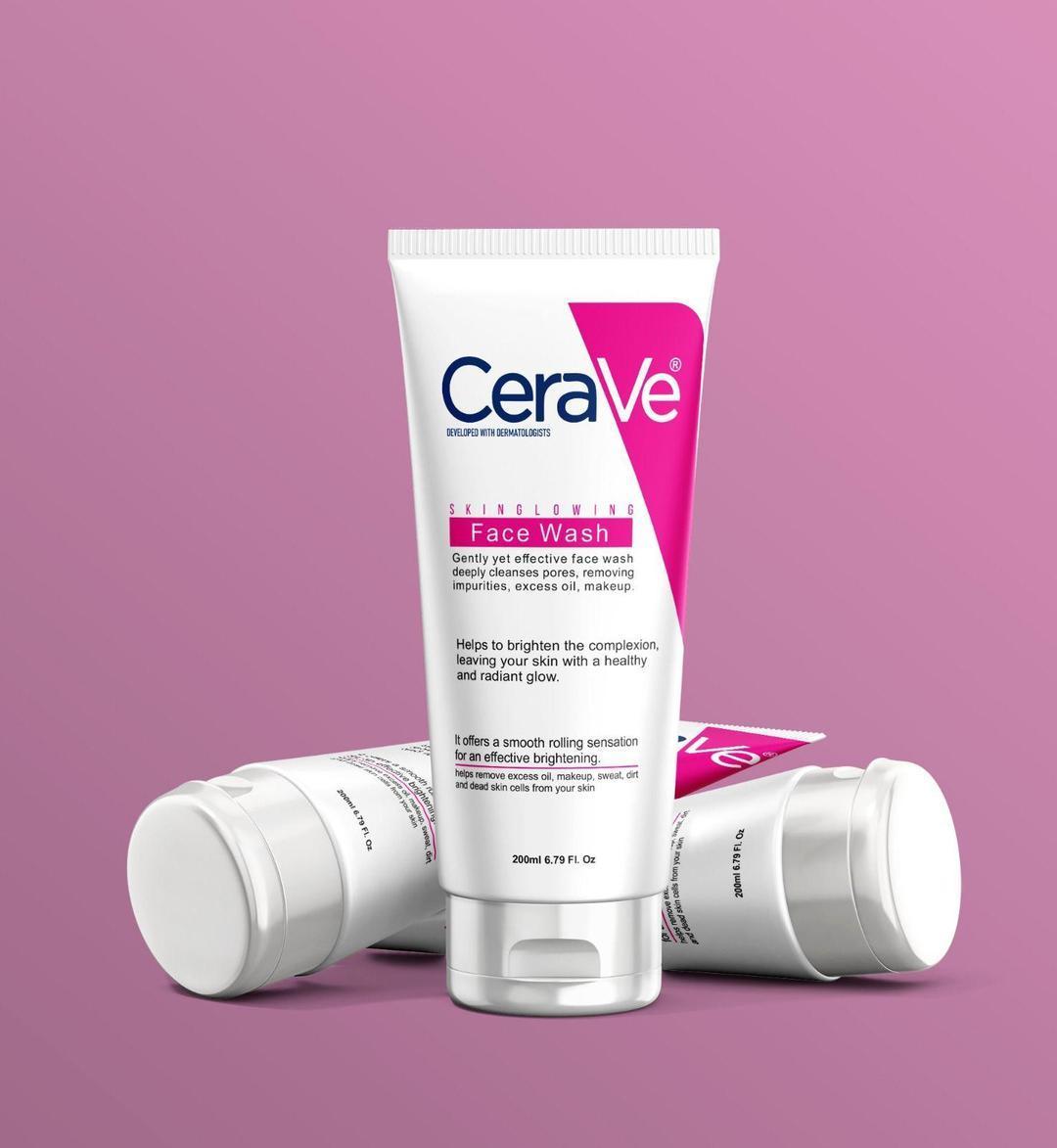 CeraVe Whitening & Brightening Face Wash 200ml – Anti-Aging Daily Cleanser for All Skin Types