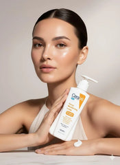 CeraVe Facial Moisturizing Lotion 200ml – Ceramides & Vitamin C Brightening Cream | All Skin Types
