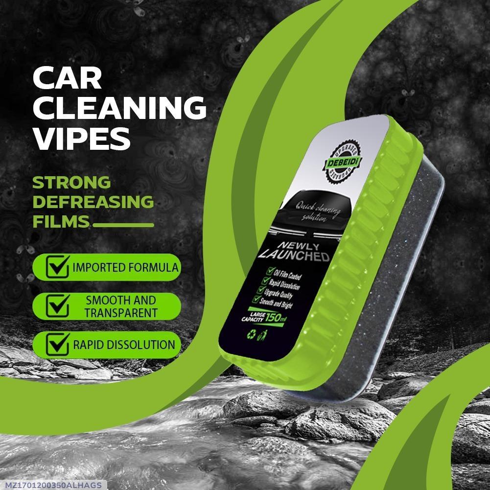Car Cleaning Wipe Spray 150ml – Waterproof Streak-Free Gloss Formula | Black & Green