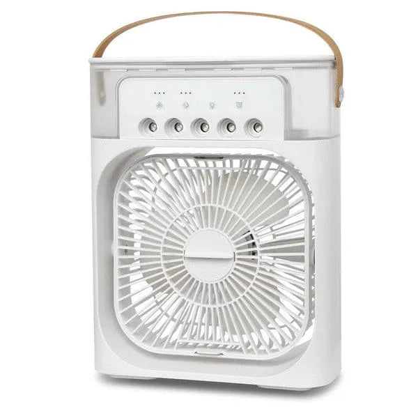 Portable Air Humidifier Fan 20W | White | Cool Mist Ultrasonic Humidifier for Home & Office