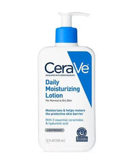 CeraVe Hydrating Facial Cleanser 236ml & Daily Moisturizing Lotion 355ml – Ceramides & Hyaluronic Acid | Pack of 2